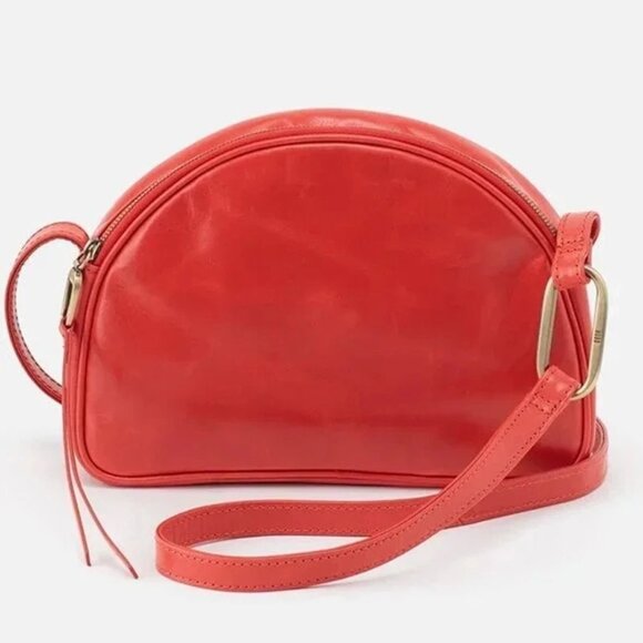 Hobo Reach Crossbody Rio Leather Bag Purse - Picture 1 of 6